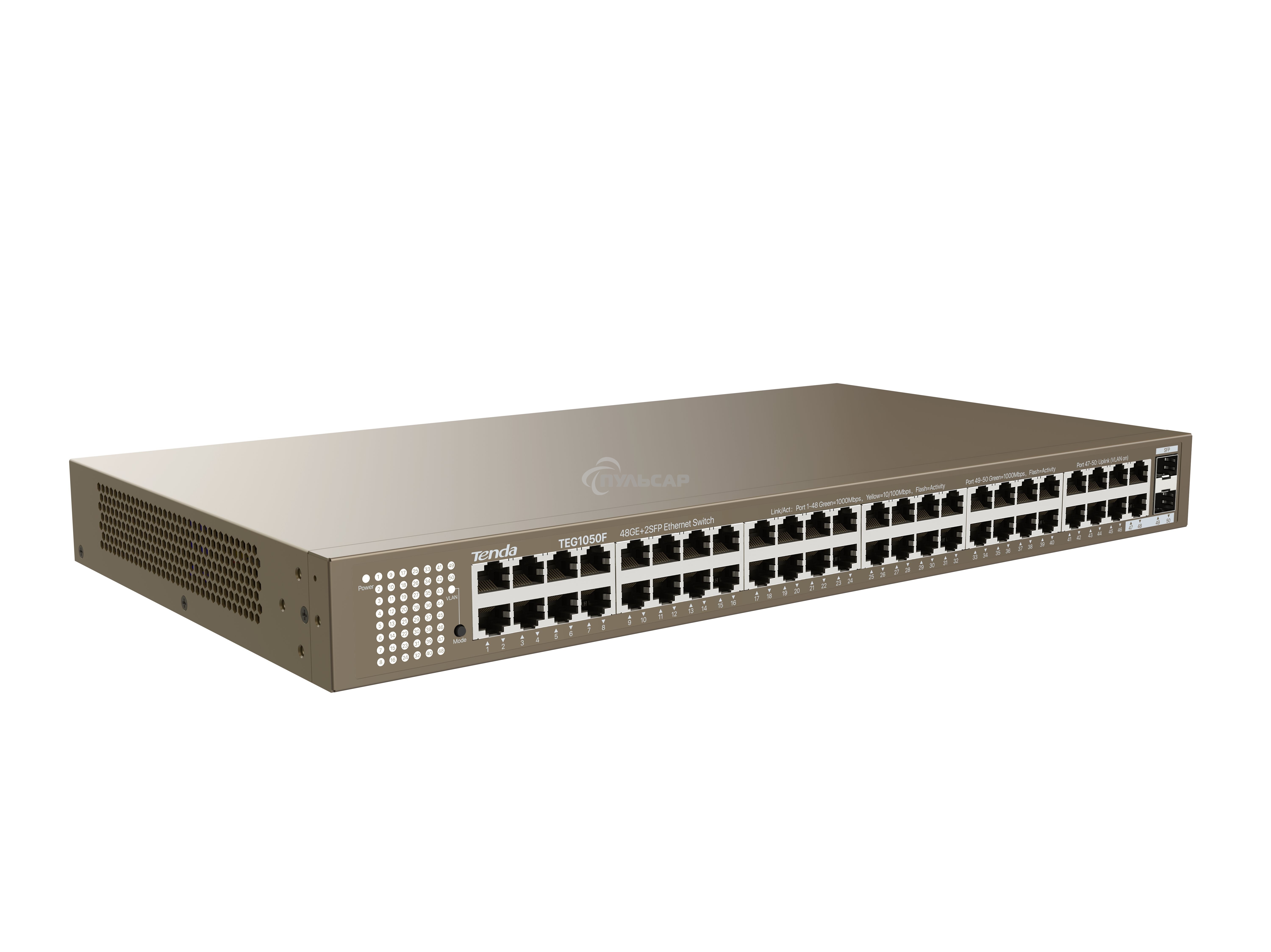 Коммутатор TENDATEG1050F 48PORT 1000M 2SFP
