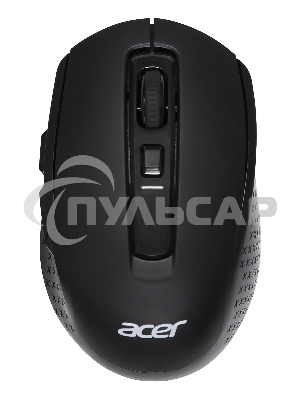 Мышь беспроводная Acer OMR070 черный, 1600 dpi, радиоканал, Bluetooth, USB, кнопки - 6