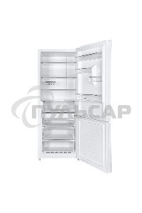 Холодильник Maunfeld MFF1857NFW белый мат. инвертер двухкамерный 336/117л морозилка снизу