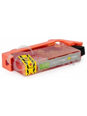 Картридж струйный Cactus CS-CZ112AE №655 желтый (14,6 мл) для HP DJ IA 3525/5525/4515/4525