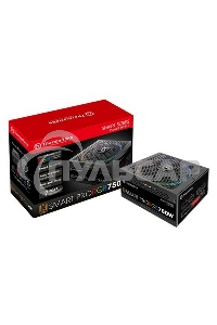 Блок питания Thermaltake Smart Pro RGb (PS-SPR-0750FPCBEU-R), 750Вт, 80 PLUS Bronze, 140мм, модульный, черный
