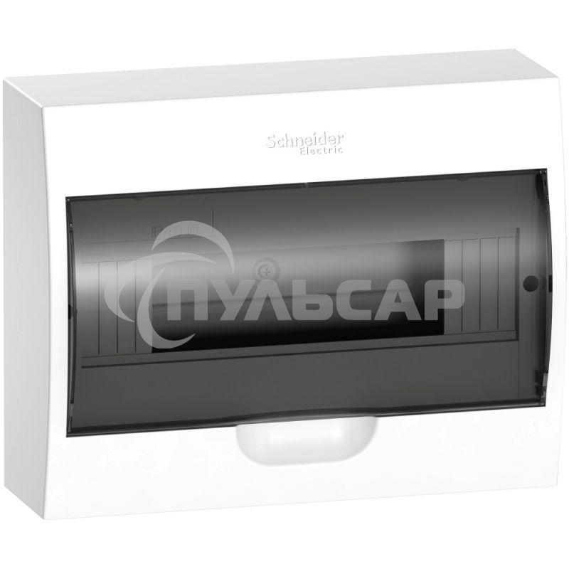 Бокс ОП EASY9 навесн. с прозрачной дверью 1ряд 12мод. SchE EZ9E112S2SRU