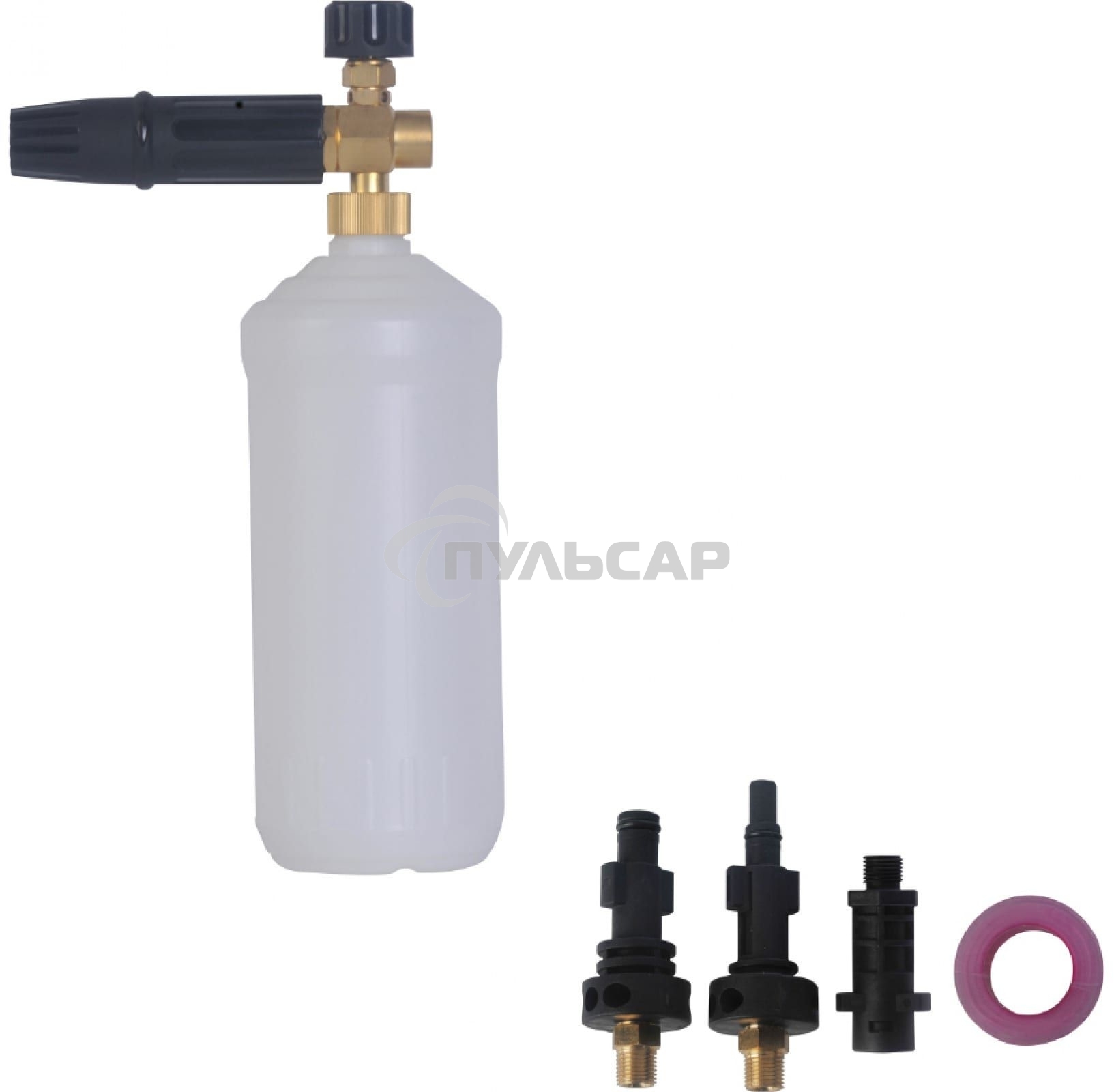 Пеногенератор Sturm! 1л,регулир подача, ЛАТУННАЯ основа