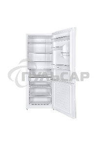 Холодильник Maunfeld MFF1857NFW белый мат. инвертер двухкамерный 336/117л морозилка снизу