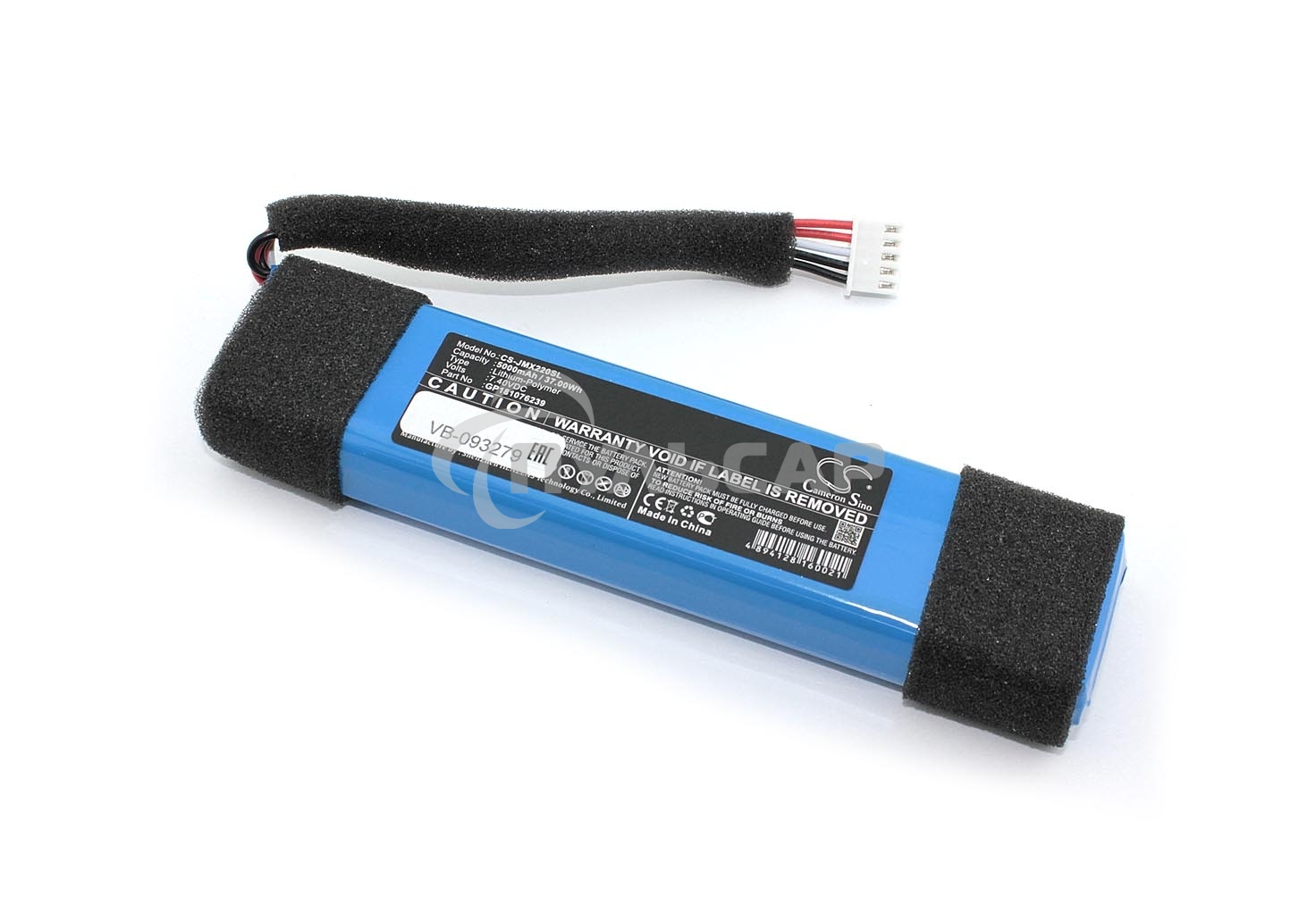 Аккумуляторная батарея CameronSino CS-JMX220SL для JBL Xtreme Special Edition 3.7V 5000mAh / 37.00Wh