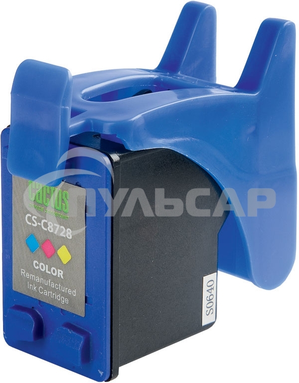 Картридж струйный Cactus CS-C8728 №28 многоцветный (18 мл) для HP DeskJet 3320, 3420, 3520, 3535, 3550, 3645, 3650, 3740, 3840, 5150, Fax 1240, OfficeJet 4105, 4110, 4211, 4251, 5500, 5510, PSC 1110, 1200, 1210, 1310, 1340, 1350