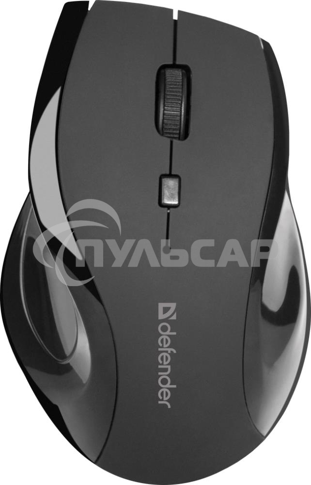 Мышь беспроводная Defender Accura MM-295 черный, 1600 dpi, радиоканал, USB, кнопки - 6