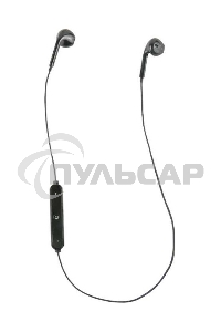 Гарнитура вкладыши Redline BHS-01 черный беспроводные bluetooth (в ушной раковине)