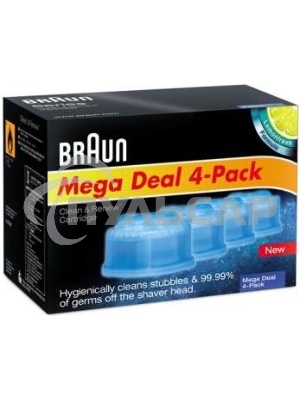 Картридж для бритвы Braun CCR4 с чистящей жидкостью