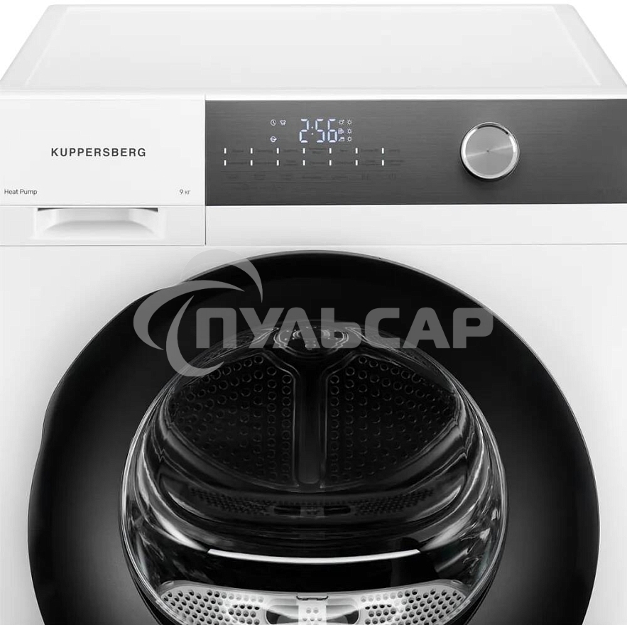 Сушильная машина Kuppersberg DM 610 W белый, 9 кг, сушка - тепловой насос, программ - 14, 59.5 x 85 x 68.5 см
