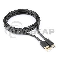 Кабель USB Cablexpert CCP-USB2-AMCM-6, USB2.0 AM/USB3.1 Type-C, 1.8м, пакет