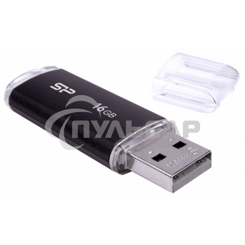 Флешка USB 16 Gb Ultima U02 SP016 GbUF2U02V1K USB 2.0 черный
