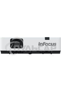 Проектор INFOCUS IN1036 3LCD, 5000 lm, WXGA, 1.371.65:1, 50000:1, (Full 3D), 16W, 2хHDMI 1.4b, VGA in, CompositeIN, 3,5 audio IN, RCAx2 IN, USB-A, VGA out, 3,5 audio OUT, RS232, Mini USB B serv, RJ45, 3,3 кг
