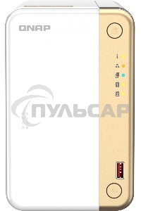 Сетевое хранилище channel QNAP TS-262-4G NAS 2 HDD trays, 2 x M.2 NVMe PCIe Gen 3 x1, 2-core Intel Celeron N4505 2.9 GHz, 4 Gb RAM (4Gb max), 1x2.5 Gigabit Ethernet, Slot PCIe Gen 3 x2, 2 USB 3.2 Gen 2 (10Gbps) Port, 2xUSB USB 2.0 port, 1xHDMI 2.0