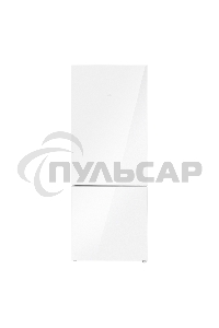 Холодильник Maunfeld MFF1857NFW белый мат. инвертер двухкамерный 336/117л морозилка снизу