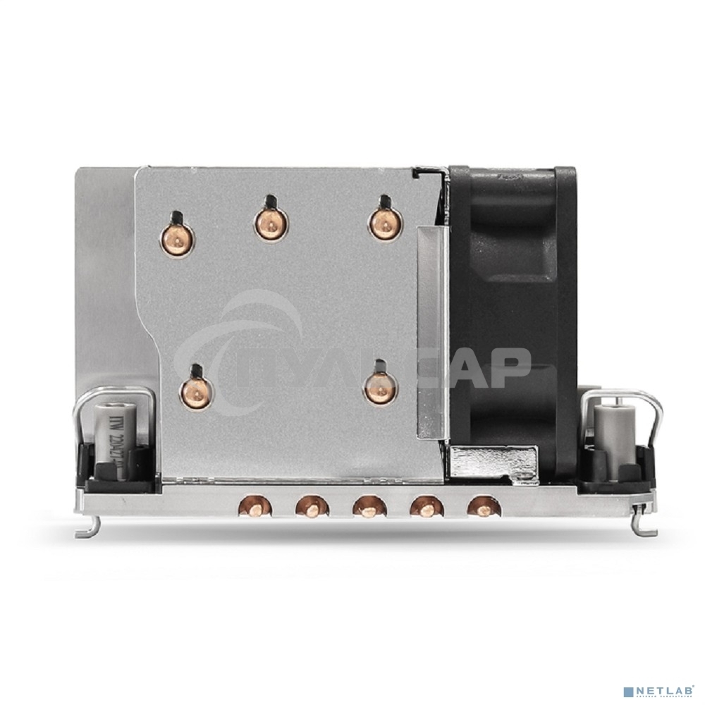 Кулер для процессора ExeGate ESNK-P0078AP4.PWM.2U.4189.Cu серебристый, 60 мм, алюминий/медь, 8000 об/мин, 54.3 дБ, 4 pin, 300 Вт, 66.3 мм