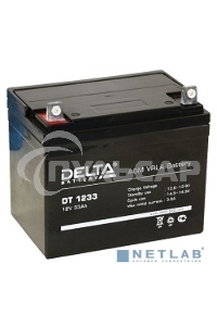 Батарея Delta DT 1233 (33 А\ч, 12В) свинцово- кислотный аккумулятор
