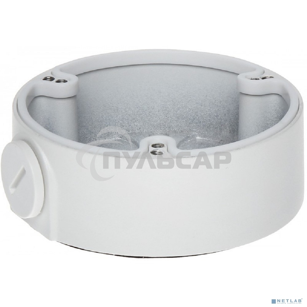 Монтажная коробка Dahua для уличных видеокамер серии HFWxxR-Z/VF; Размеры:φ90*32мм Water-proof Junction Box PFA135