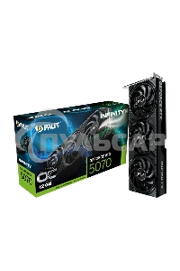 Видеокарта Palit RTX 5070 INFINITY 3 OC 12Gb GDDR7 192bit 3-DP HDMI