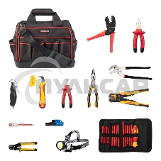 Набор инструментов электрика, 21 предмет Rexant