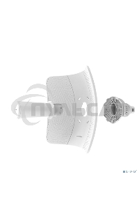 Наружный радиомост IP-COM iLBE-M5 большой дальности действия, 5 ГГц, до 433 Мбит/с, IP64, 1х23dbi, 1х100 Мбит/с, PoE