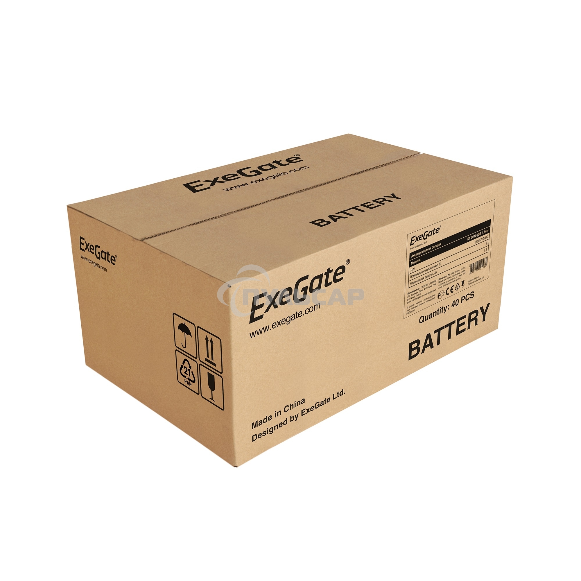 Батарея ExeGate DT 6015 (6V 1.5Ah, клеммы F1)