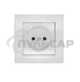 Розетка 1-м СП Бриллиант 16А IP20 бел. Universal 7947588