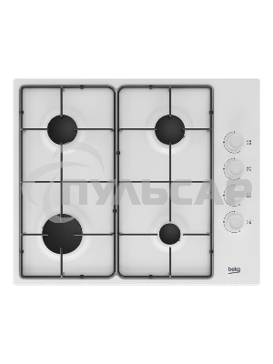 Газовая варочная панель Beko HIGG 64123 SW белый