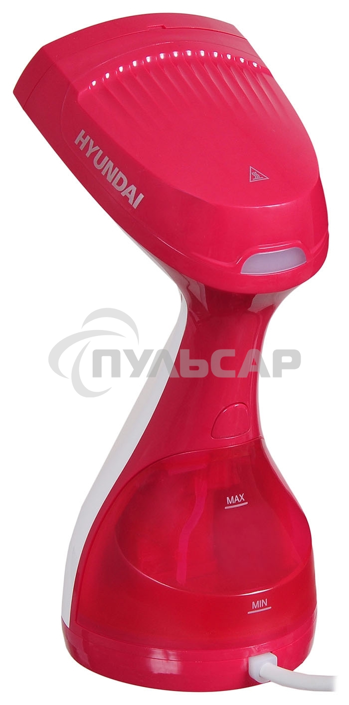 Отпариватель ручной Hyundai H-HS02123 1650Вт белый/вишневый