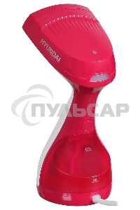 Отпариватель ручной Hyundai H-HS02123 1650Вт белый/вишневый