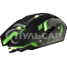 Мышь проводная SVEN RX-G740 черный, 2400 dpi, USB, кнопки - 6