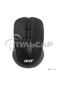 Мышь беспроводная Acer OMR010 черный, 1200 dpi, радиоканал, USB, кнопки - 3