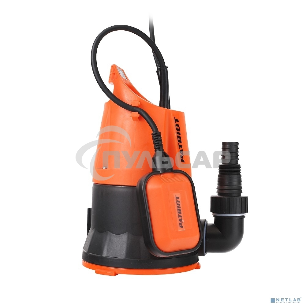 Насос садовый дренажный Patriot F 450 Z 450Вт 8000л/час