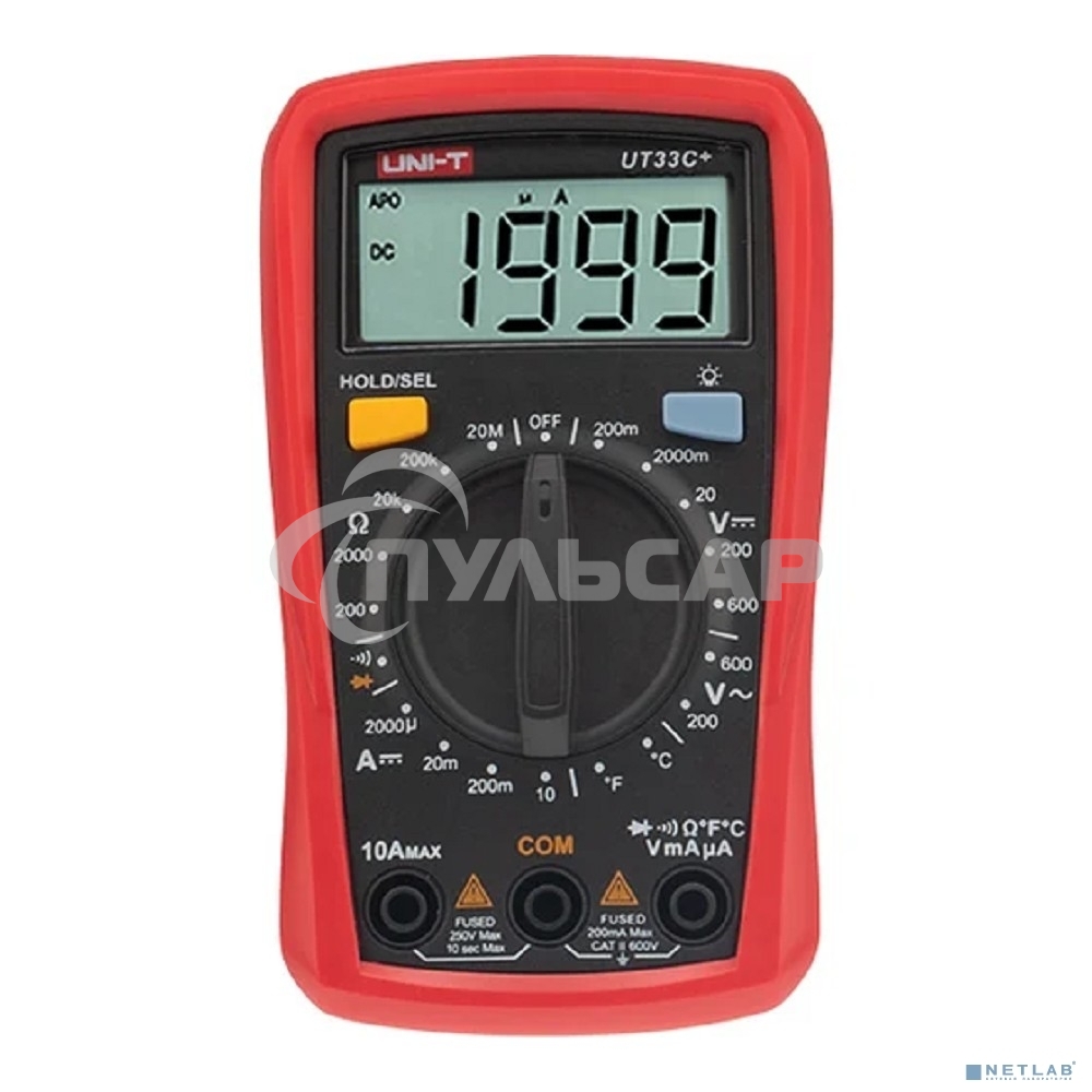 Портативный мультиметр UNI-T UT33C+