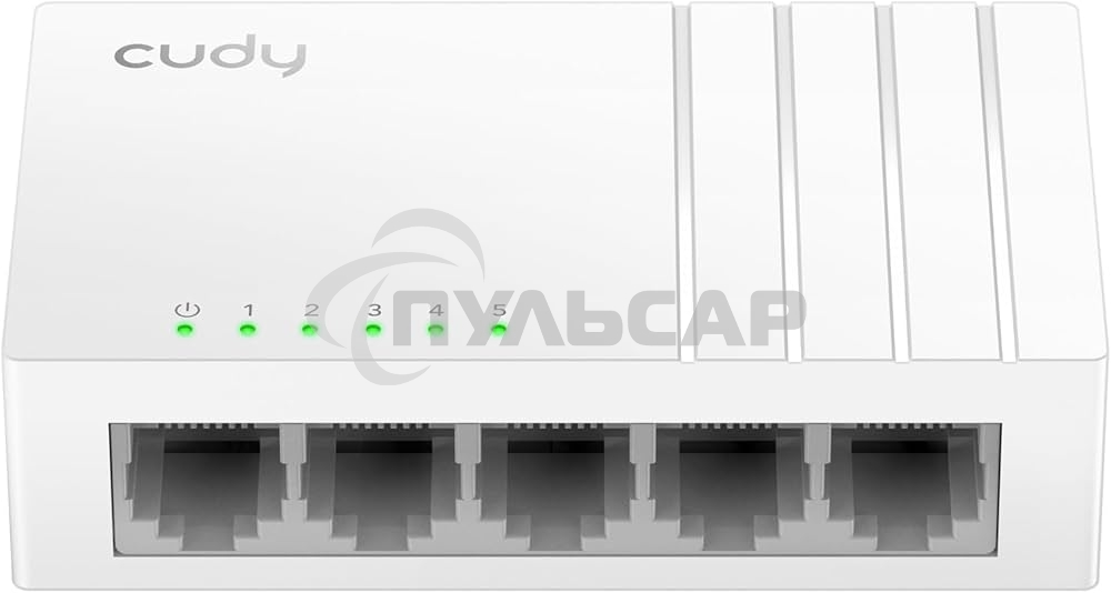 Коммутатор 5-Port Gigabit Desktop Switch, 5 10/100/1000M RJ45 Ports, Loop Detection, Desktop Plastic Case, Power Saving, Plug & Play, Wall-Mount, Power Adapter Not Included