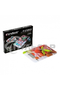 Весы кухонные Endever Chief-506 Цена деления - 1 г, Ситема мер в килограммах, граммах, ЖК дисплей.