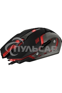 Мышь проводная SVEN RX-G740 черный, 2400 dpi, USB, кнопки - 6