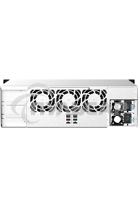 Сетевое хранилище без дисков SMB QNAP TS-1673AU-RP-16G NAS 16 HDD trays, 2x 2.5 GbE, rackmount, 2 PSU. 4-core AMD V1500B 2,2 GHz,RAM 16 Gb (1 x 16 Gb) up to 32 Gb (2 x 16 Gb). W/o rail kit RAIL-B02