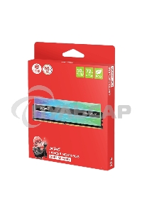 Оперативная память XPG Lancer, DDR5, 32Gb (2x16Gb), 6000MHz, CL30, DIMM, с радиаторами, RGB, серебристый