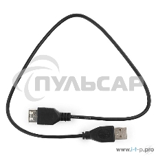Кабель удлинительГарнизонUSB 2.0, AM/AF, 0.5м, пакет (GCC-USB2-AMAF-0.5M)