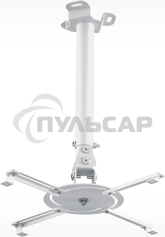 Кронштейн для проектора Holder PR-104-W белый макс.20кг потолочный поворот и наклон