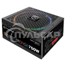 Блок питания Thermaltake Smart Pro RGb (PS-SPR-0750FPCBEU-R), 750Вт, 80 PLUS Bronze, 140мм, модульный, черный