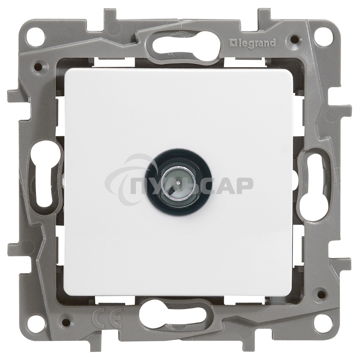 Механизм розетки LEGRAND 1066932tv etika plus 2дБ звезда белый  672251