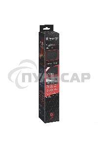 Игровой коврик Defenderчерный M 360x270x3 мм, ткань+резина