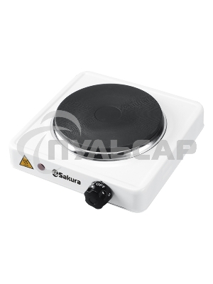 Электрическая плитка Sakura ПЭ-01 1000Вт 154мм 1конф/диск