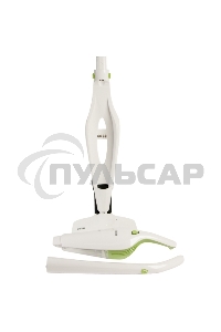 Пылесос вертикальный Mystery MVC-1118 белый/зеленый, питание от аккумулятора, 300 Вт, уборка сухая, пылесборник 0.5 л, работа от АКБ max 30 мин