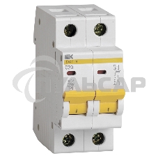 Выключатель автоматический Iek MVA20-2-020-CВА47-29 2Р 20А 4,5кА х-ка С ИЭК