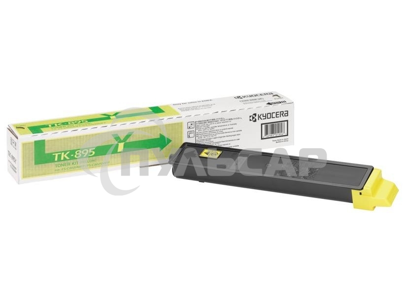 Картридж лазерный Kyocera TK-895Y (1T02K0ANL0) желтый для FS-C8020MFP/C8025MFP/FS-C8520MFP/C8525MFP 6000 стр