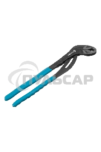 Клещи переставные, кнопочный механизм, обливные рукоятки, 400 мм Gross