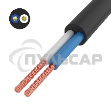 Провод соединительный ПВС 2x1,5 мм², черный, длина 20 метров, ГОСТ 7399-97 Rexant Провод соединительный ПВС 2x1,5 мм², черный, длина 20 метров, ГОСТ 7399-97 Rexant